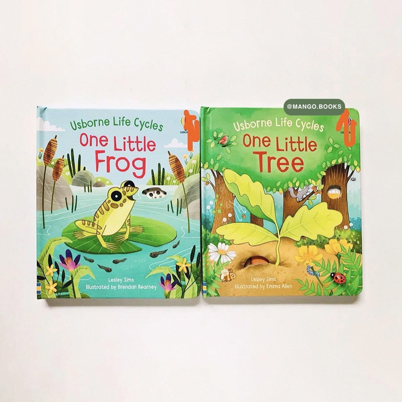 Sách One Little Frog và Sách One Little Tree